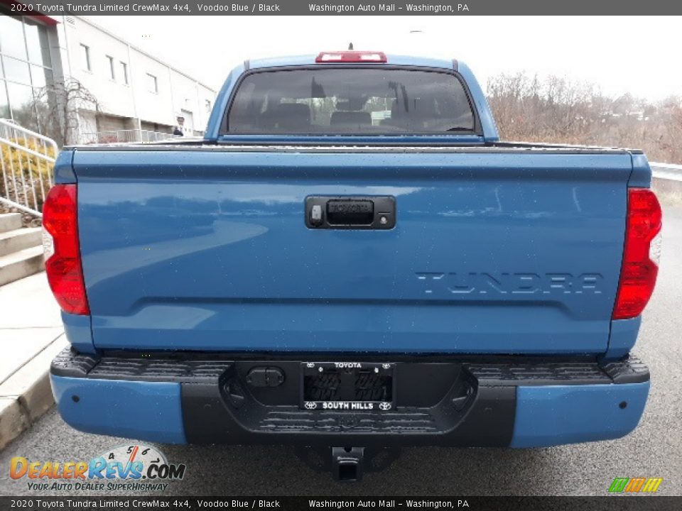 2020 Toyota Tundra Limited CrewMax 4x4 Voodoo Blue / Black Photo #16