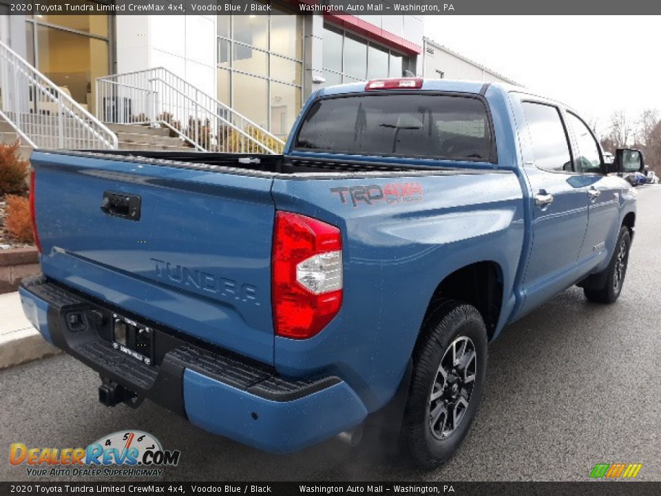 2020 Toyota Tundra Limited CrewMax 4x4 Voodoo Blue / Black Photo #17