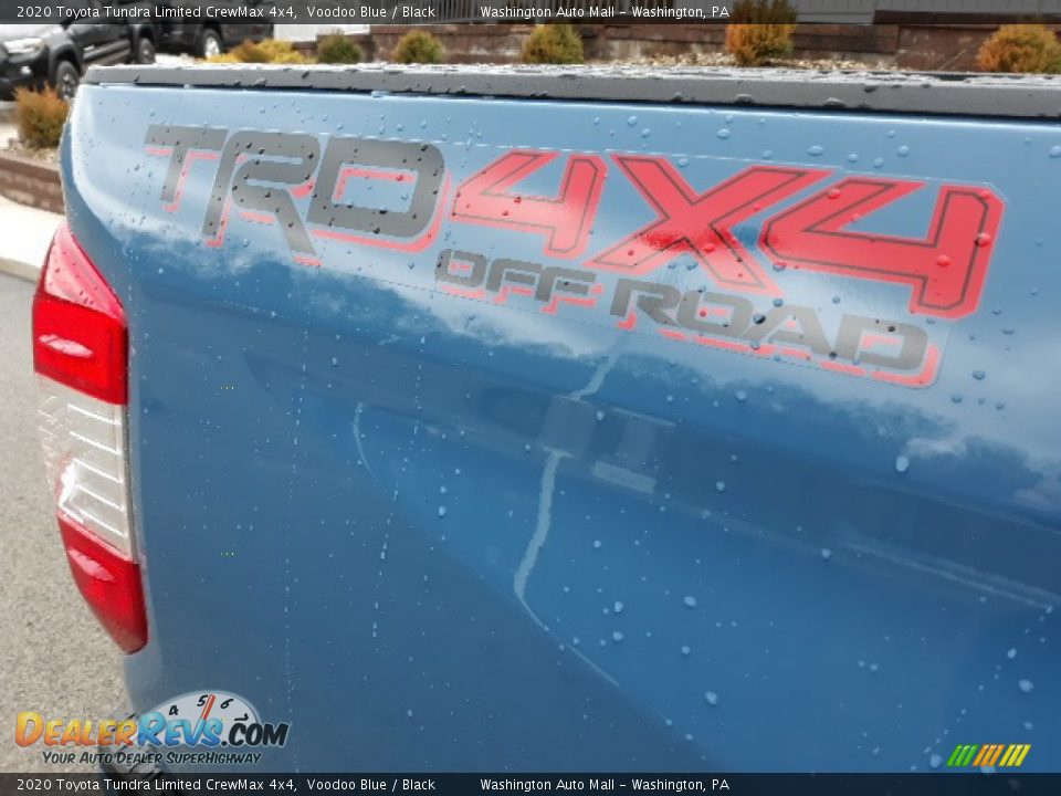 2020 Toyota Tundra Limited CrewMax 4x4 Voodoo Blue / Black Photo #18