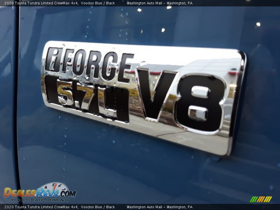 2020 Toyota Tundra Limited CrewMax 4x4 Voodoo Blue / Black Photo #20