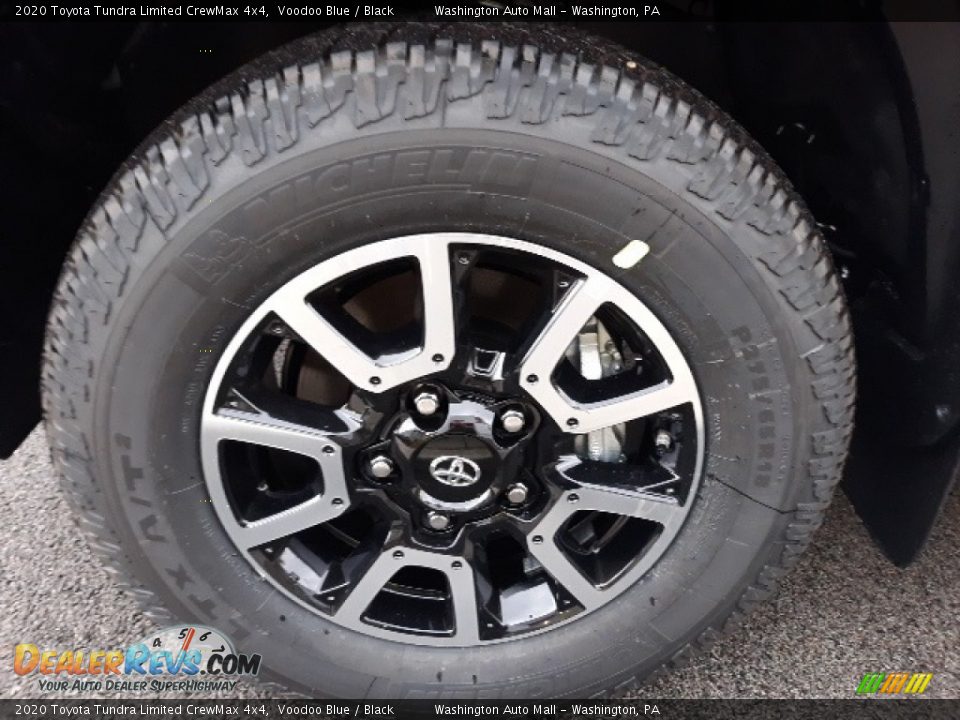 2020 Toyota Tundra Limited CrewMax 4x4 Voodoo Blue / Black Photo #21