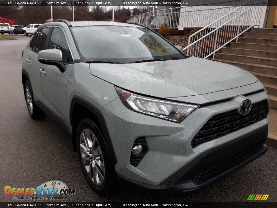 2020 Toyota RAV4 XLE Premium AWD Lunar Rock / Light Gray Photo #1