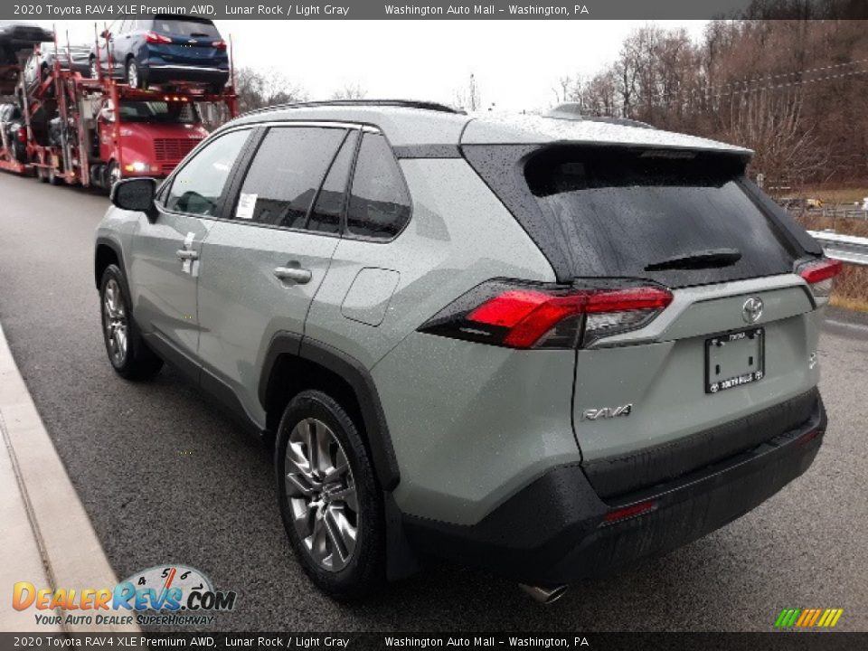 2020 Toyota RAV4 XLE Premium AWD Lunar Rock / Light Gray Photo #2