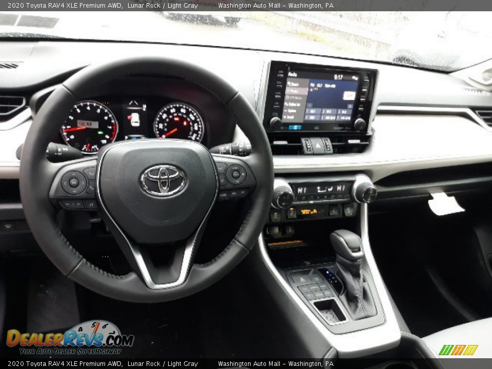 2020 Toyota RAV4 XLE Premium AWD Lunar Rock / Light Gray Photo #3