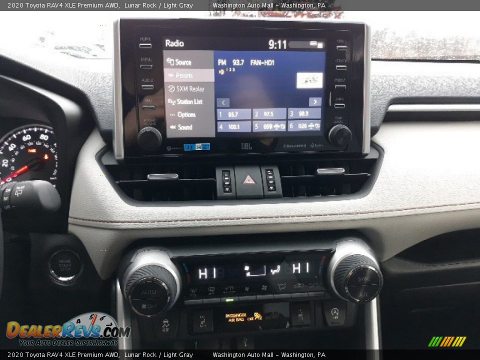 2020 Toyota RAV4 XLE Premium AWD Lunar Rock / Light Gray Photo #6