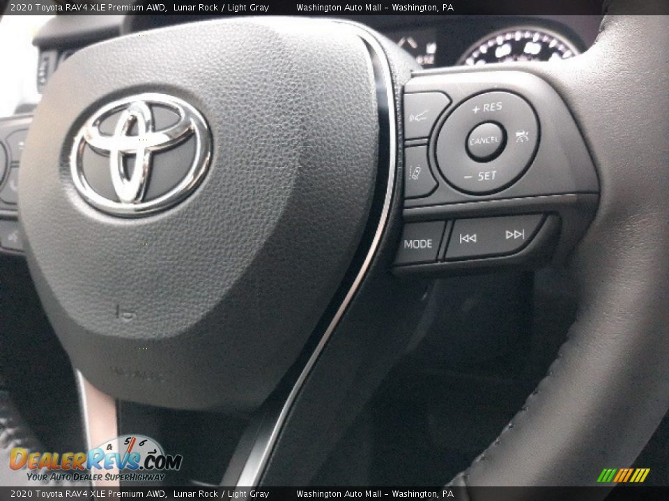 2020 Toyota RAV4 XLE Premium AWD Lunar Rock / Light Gray Photo #12