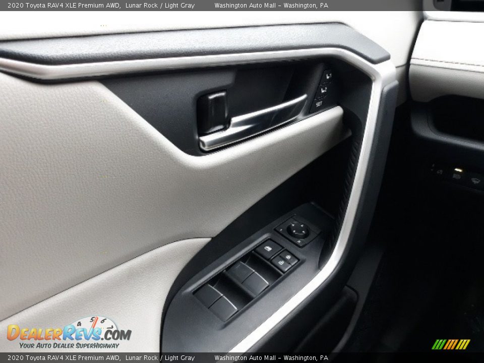 2020 Toyota RAV4 XLE Premium AWD Lunar Rock / Light Gray Photo #15