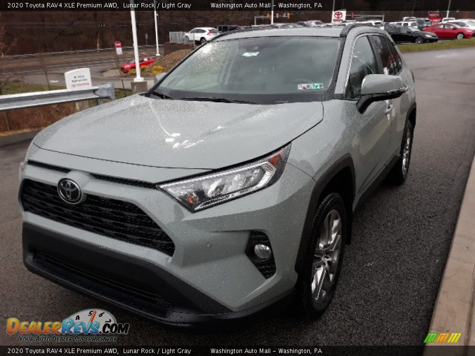 2020 Toyota RAV4 XLE Premium AWD Lunar Rock / Light Gray Photo #17