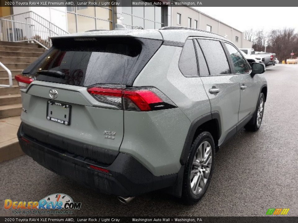 2020 Toyota RAV4 XLE Premium AWD Lunar Rock / Light Gray Photo #19