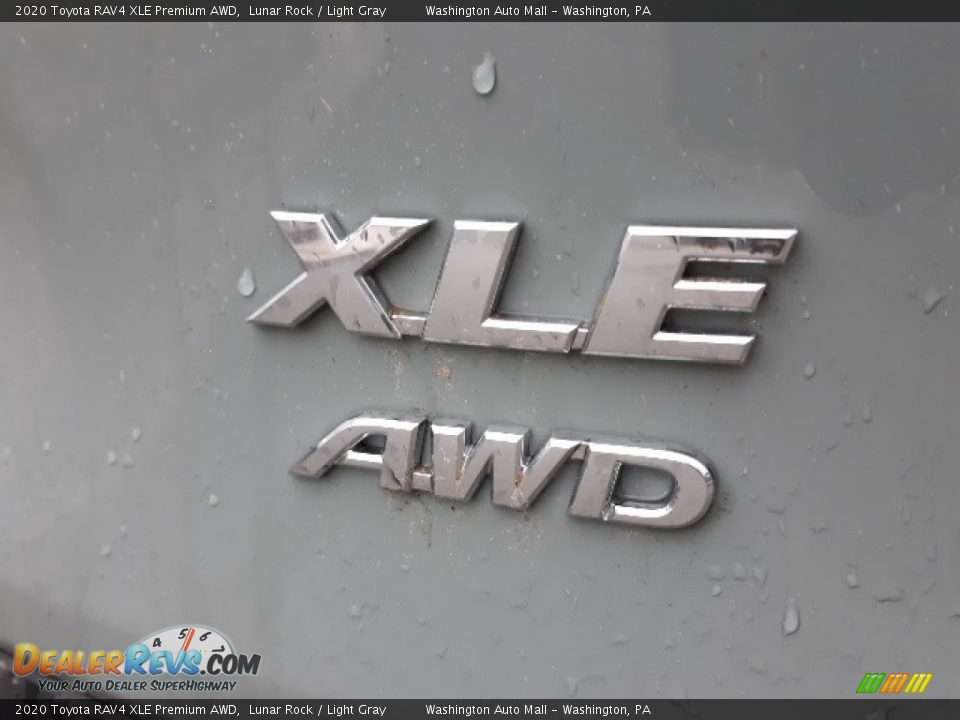 2020 Toyota RAV4 XLE Premium AWD Lunar Rock / Light Gray Photo #20