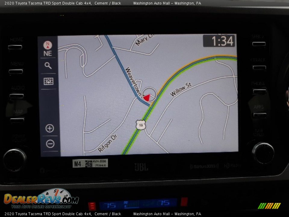 2020 Toyota Tacoma TRD Sport Double Cab 4x4 Cement / Black Photo #7