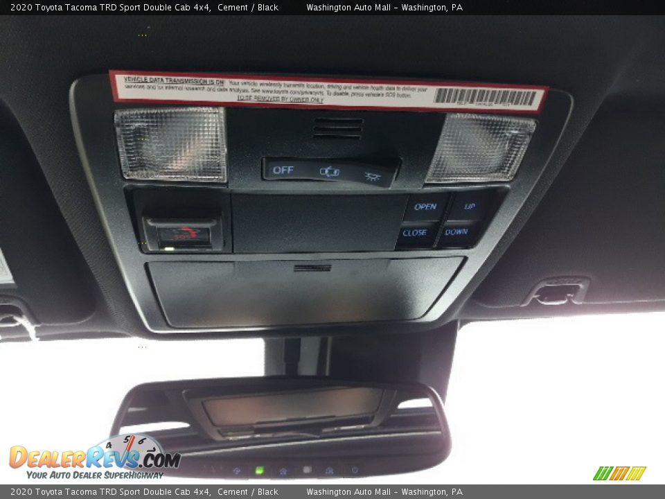 2020 Toyota Tacoma TRD Sport Double Cab 4x4 Cement / Black Photo #13