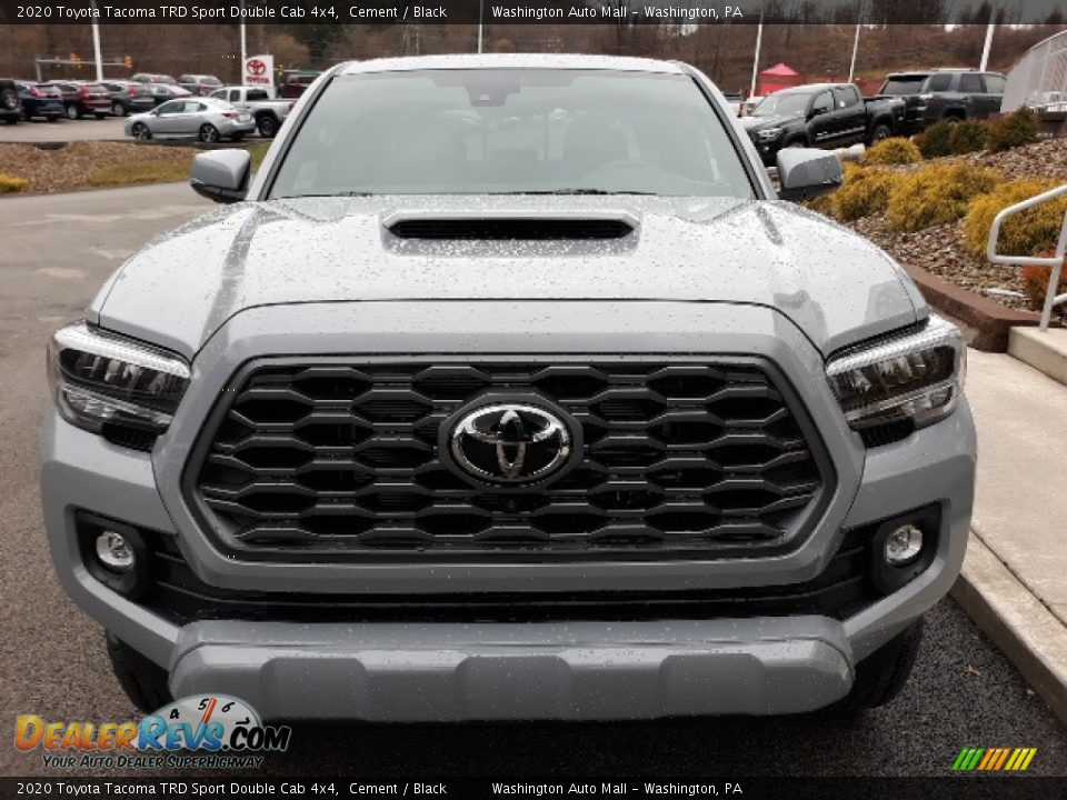 2020 Toyota Tacoma TRD Sport Double Cab 4x4 Cement / Black Photo #15
