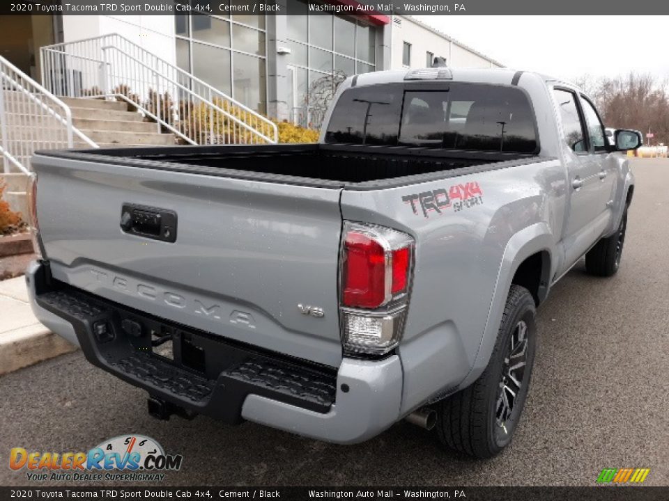 2020 Toyota Tacoma TRD Sport Double Cab 4x4 Cement / Black Photo #18