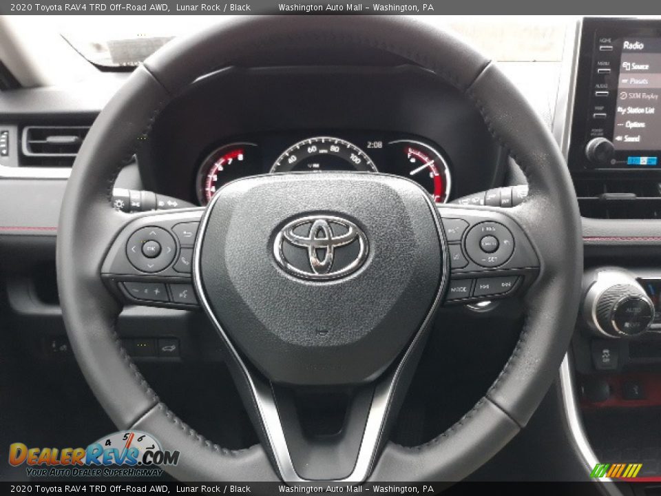 2020 Toyota RAV4 TRD Off-Road AWD Steering Wheel Photo #8