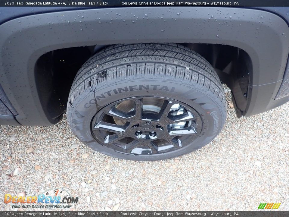 2020 Jeep Renegade Latitude 4x4 Slate Blue Pearl / Black Photo #9