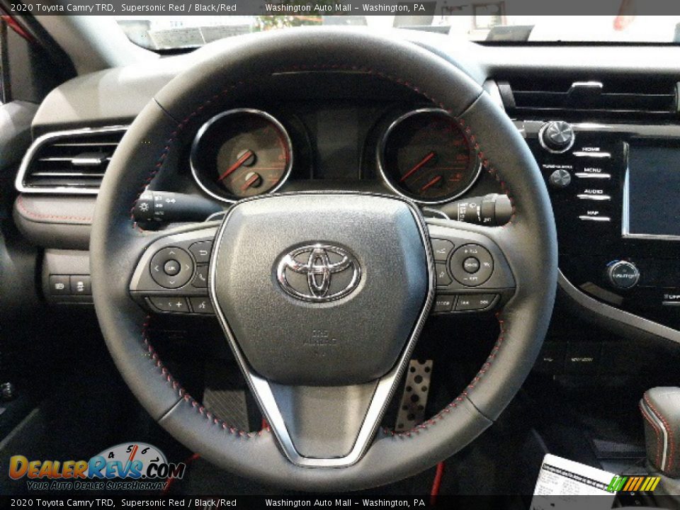 2020 Toyota Camry TRD Steering Wheel Photo #7