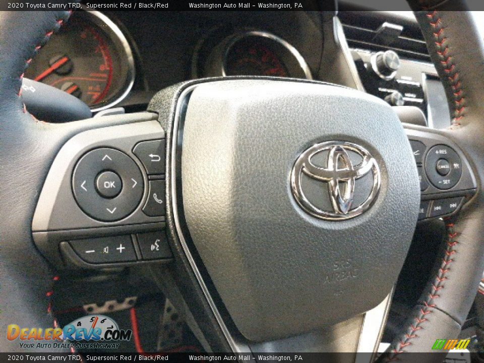 2020 Toyota Camry TRD Steering Wheel Photo #8