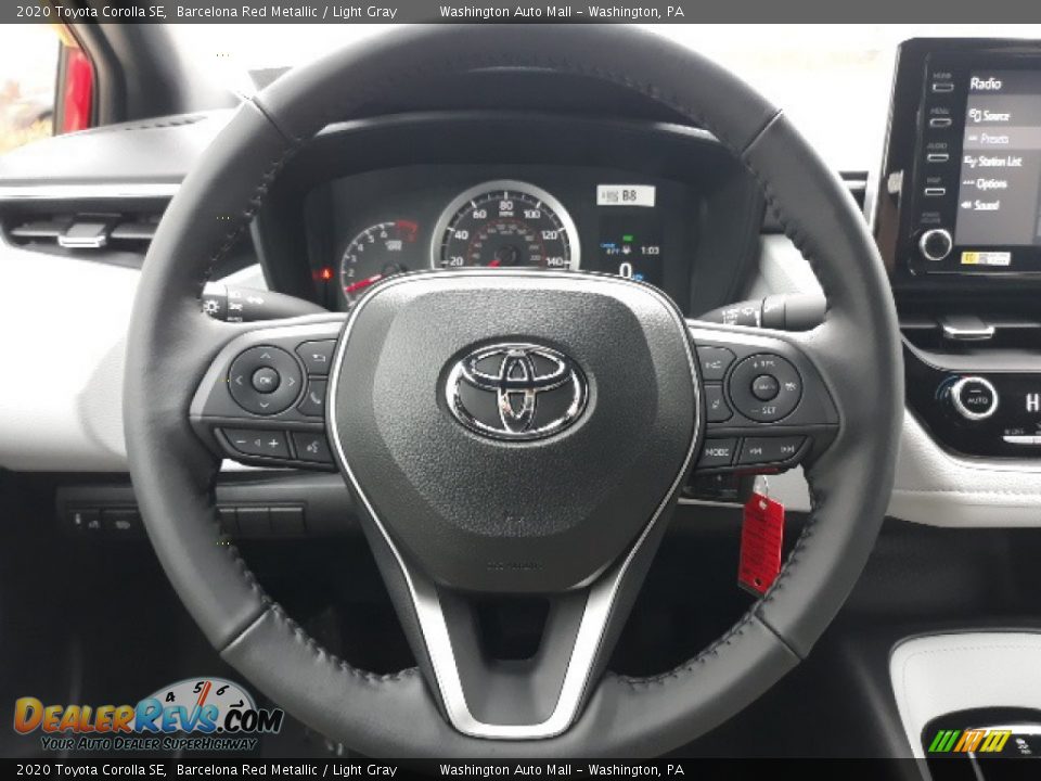 2020 Toyota Corolla SE Steering Wheel Photo #7