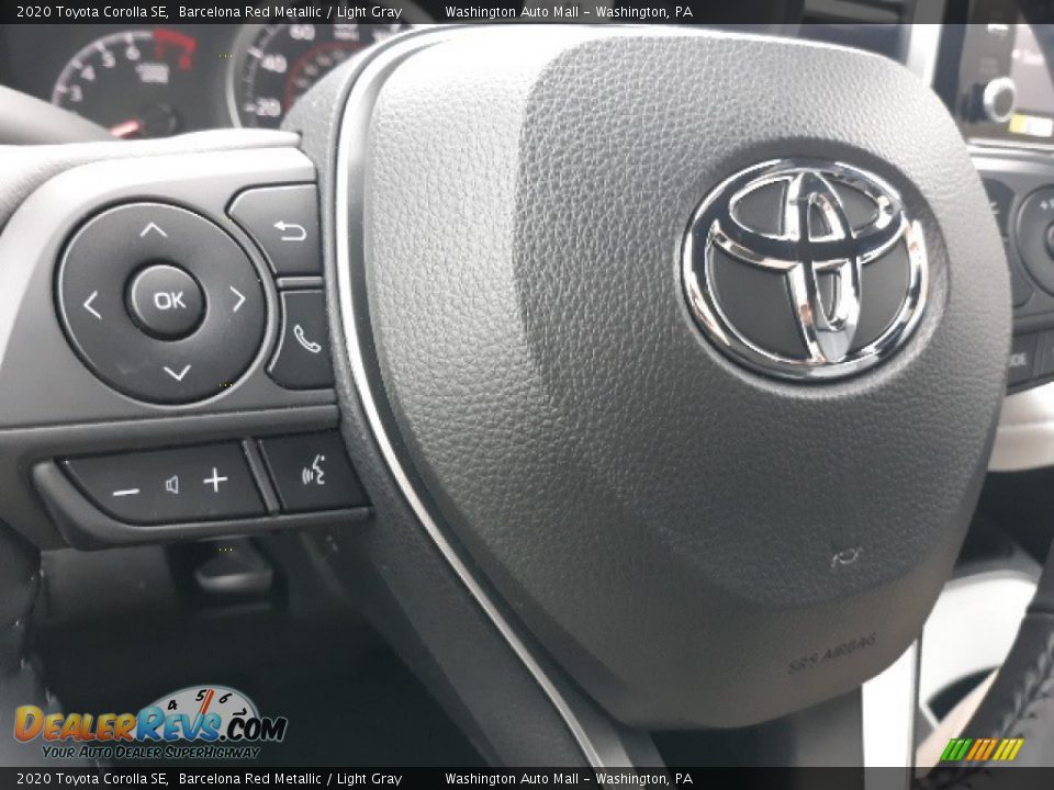 2020 Toyota Corolla SE Steering Wheel Photo #8