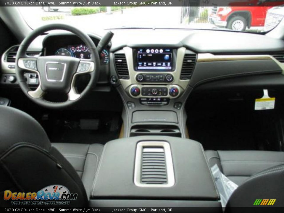 2020 GMC Yukon Denali 4WD Summit White / Jet Black Photo #4