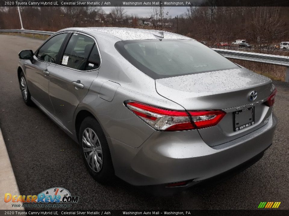 2020 Toyota Camry Hybrid LE Celestial Silver Metallic / Ash Photo #2