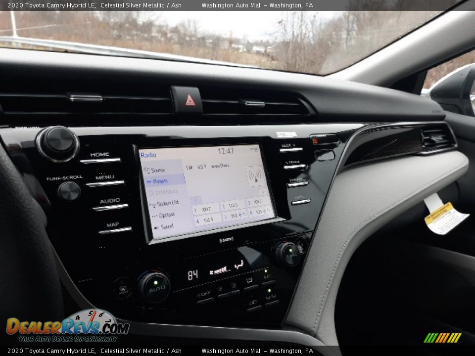2020 Toyota Camry Hybrid LE Celestial Silver Metallic / Ash Photo #5