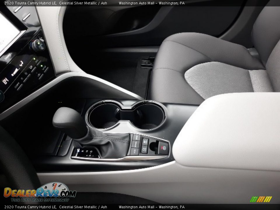 2020 Toyota Camry Hybrid LE Celestial Silver Metallic / Ash Photo #10