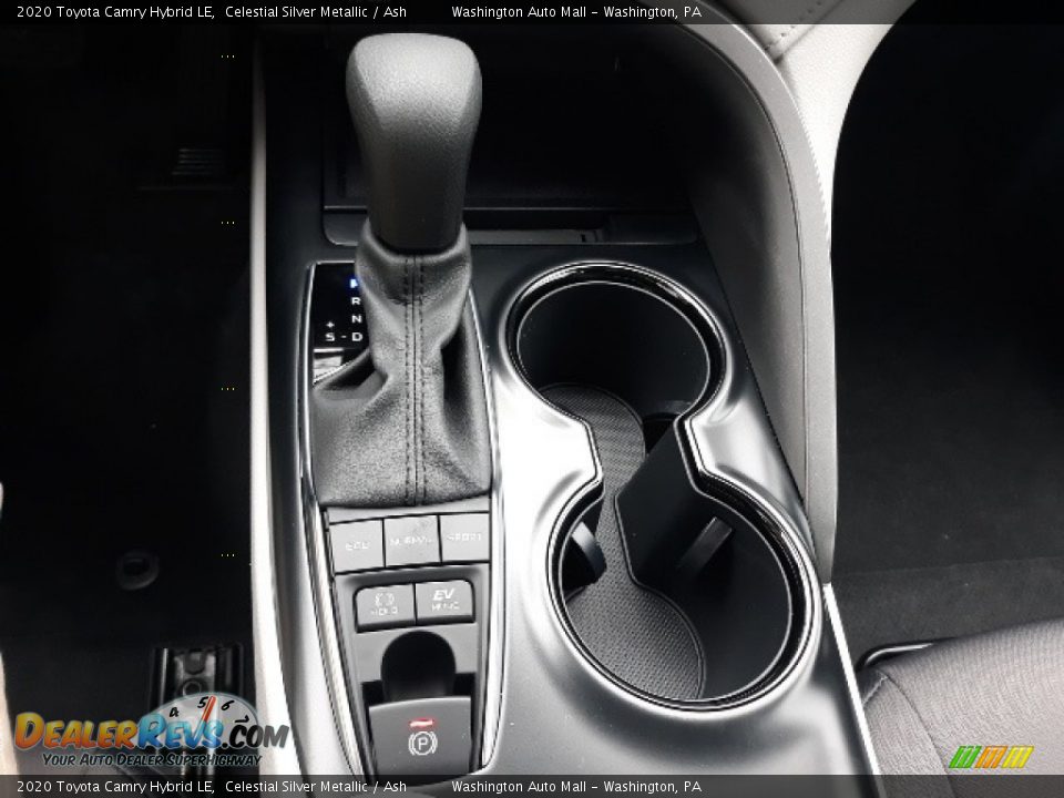 2020 Toyota Camry Hybrid LE Celestial Silver Metallic / Ash Photo #11