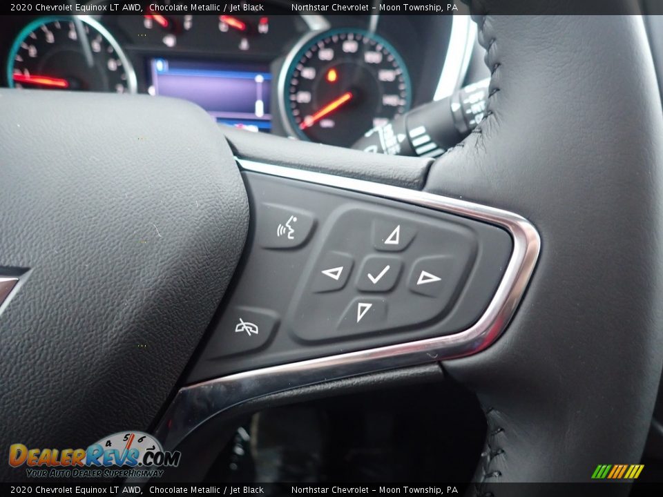 2020 Chevrolet Equinox LT AWD Chocolate Metallic / Jet Black Photo #18