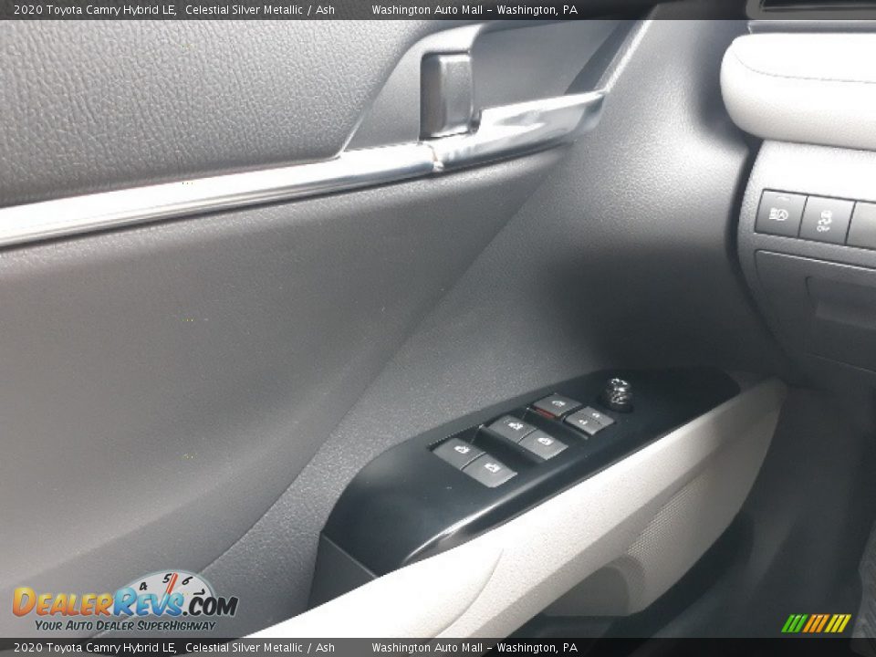 2020 Toyota Camry Hybrid LE Celestial Silver Metallic / Ash Photo #13