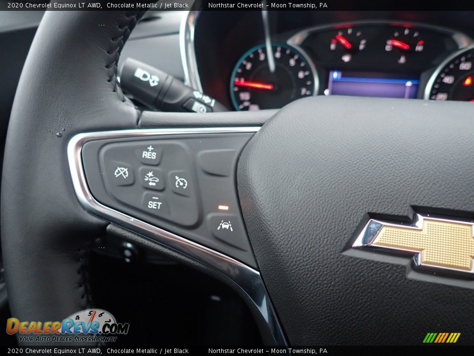 2020 Chevrolet Equinox LT AWD Chocolate Metallic / Jet Black Photo #19