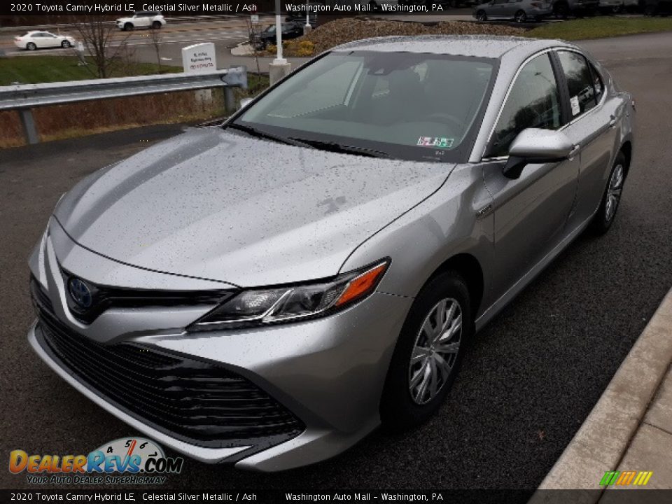 2020 Toyota Camry Hybrid LE Celestial Silver Metallic / Ash Photo #15