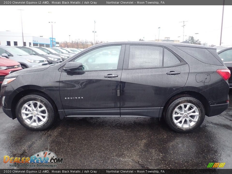 2020 Chevrolet Equinox LS AWD Mosaic Black Metallic / Ash Gray Photo #2