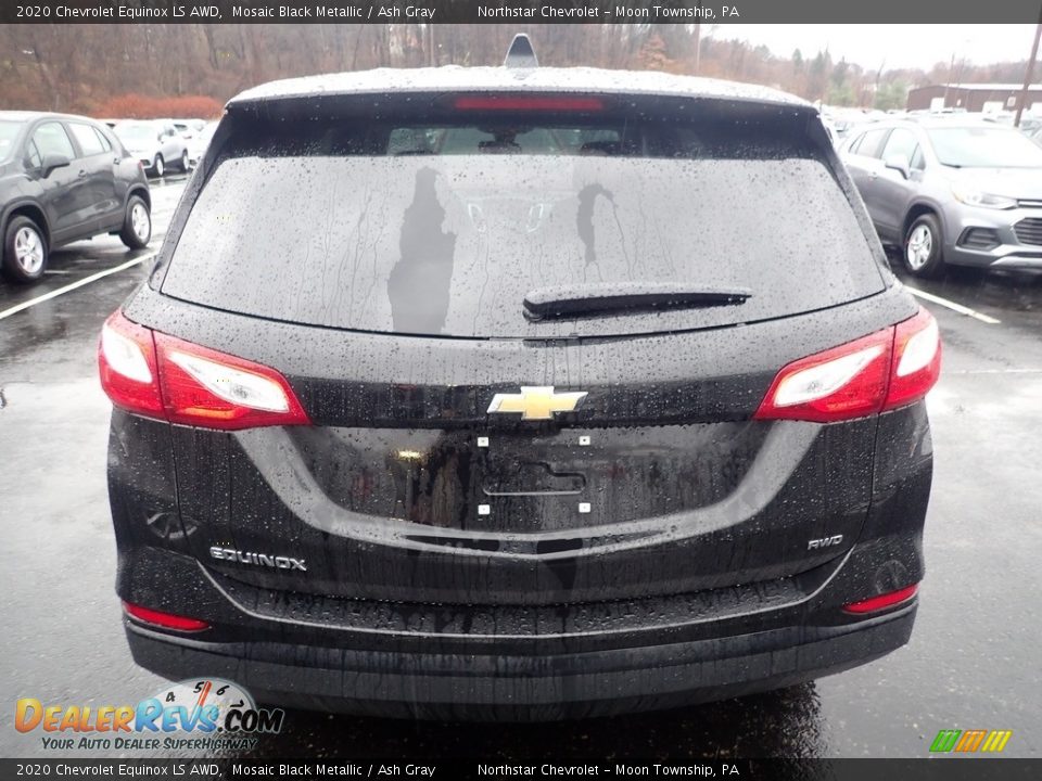 2020 Chevrolet Equinox LS AWD Mosaic Black Metallic / Ash Gray Photo #4