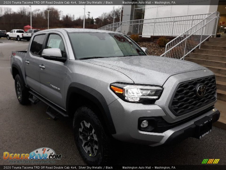 2020 Toyota Tacoma TRD Off Road Double Cab 4x4 Silver Sky Metallic / Black Photo #1