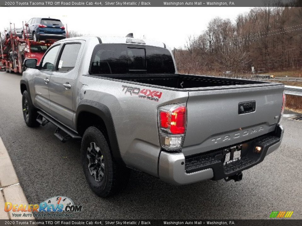 2020 Toyota Tacoma TRD Off Road Double Cab 4x4 Silver Sky Metallic / Black Photo #2