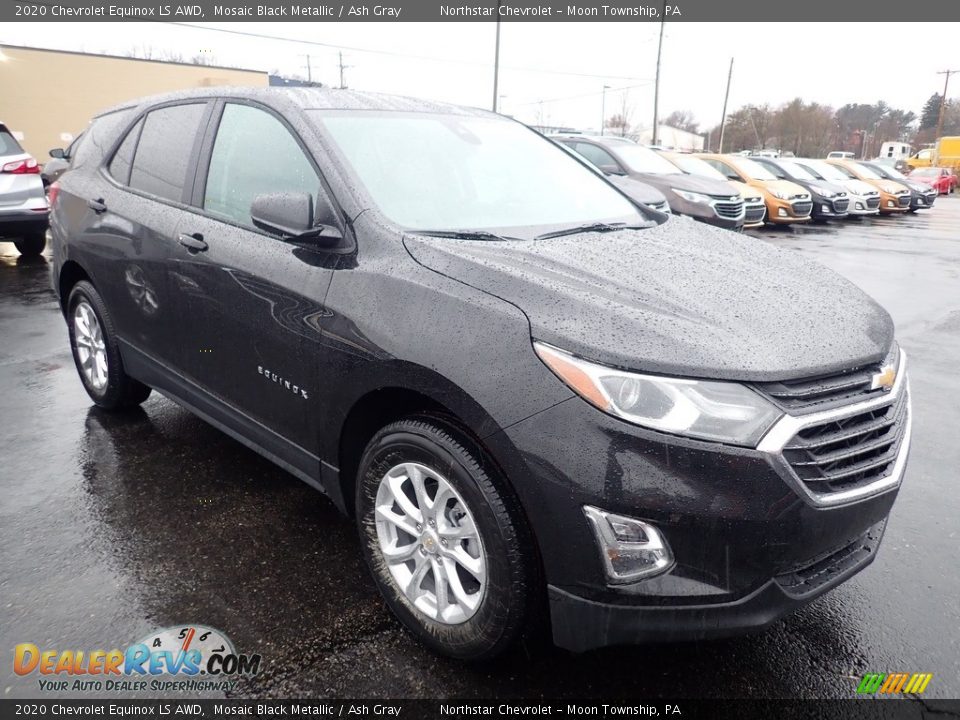 2020 Chevrolet Equinox LS AWD Mosaic Black Metallic / Ash Gray Photo #7