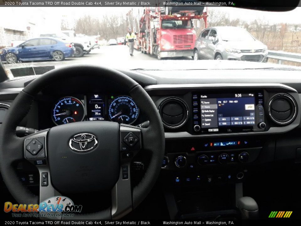 2020 Toyota Tacoma TRD Off Road Double Cab 4x4 Silver Sky Metallic / Black Photo #3