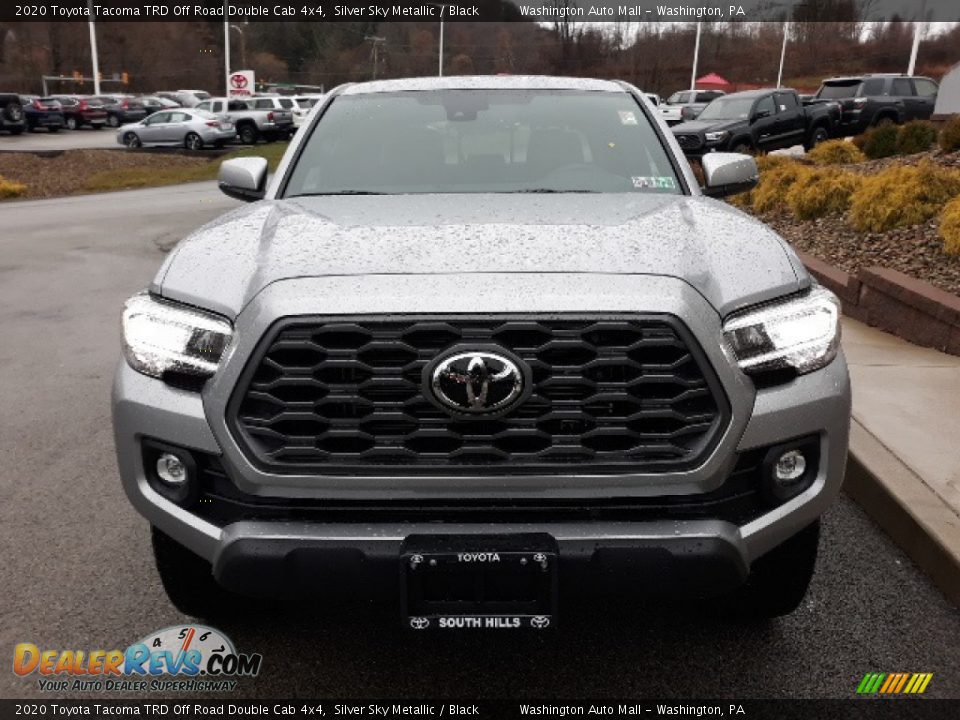 2020 Toyota Tacoma TRD Off Road Double Cab 4x4 Silver Sky Metallic / Black Photo #13