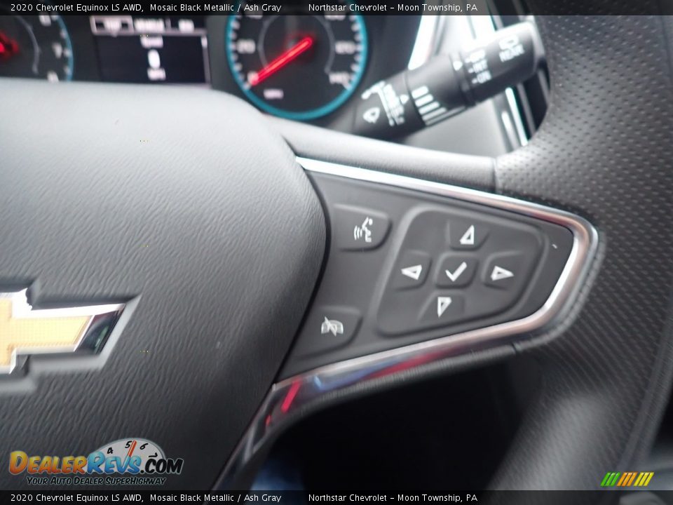 2020 Chevrolet Equinox LS AWD Mosaic Black Metallic / Ash Gray Photo #19