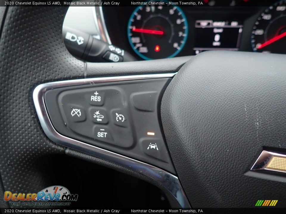 2020 Chevrolet Equinox LS AWD Mosaic Black Metallic / Ash Gray Photo #20