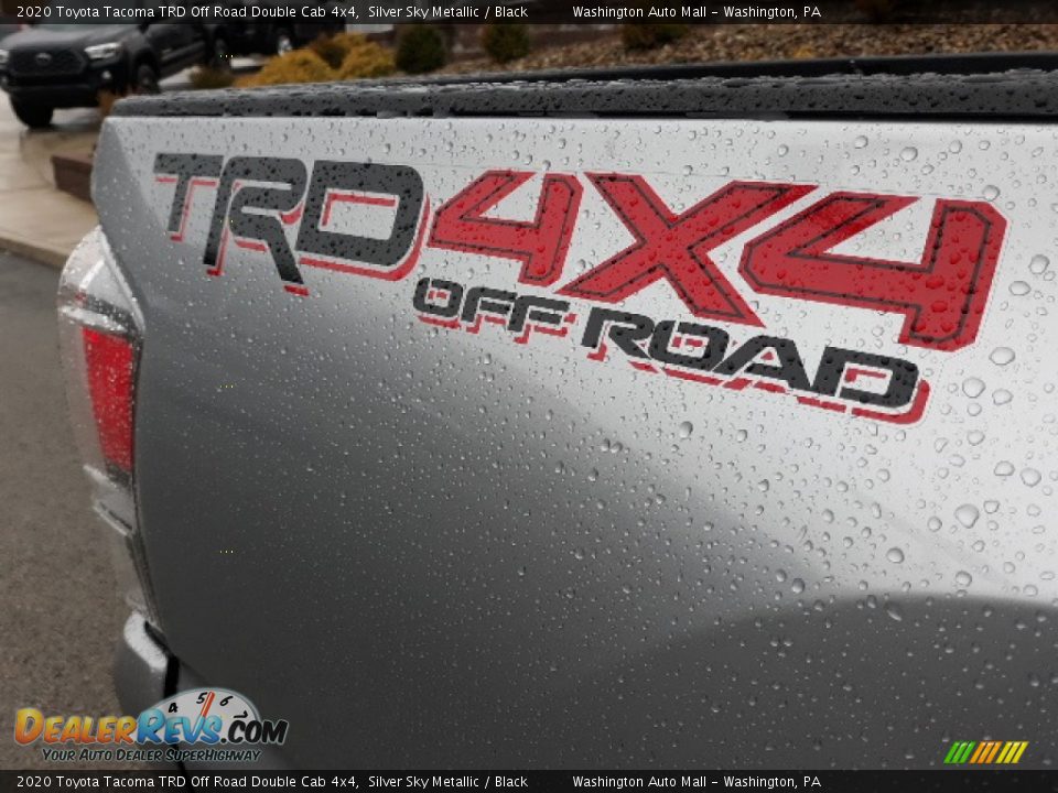2020 Toyota Tacoma TRD Off Road Double Cab 4x4 Silver Sky Metallic / Black Photo #17