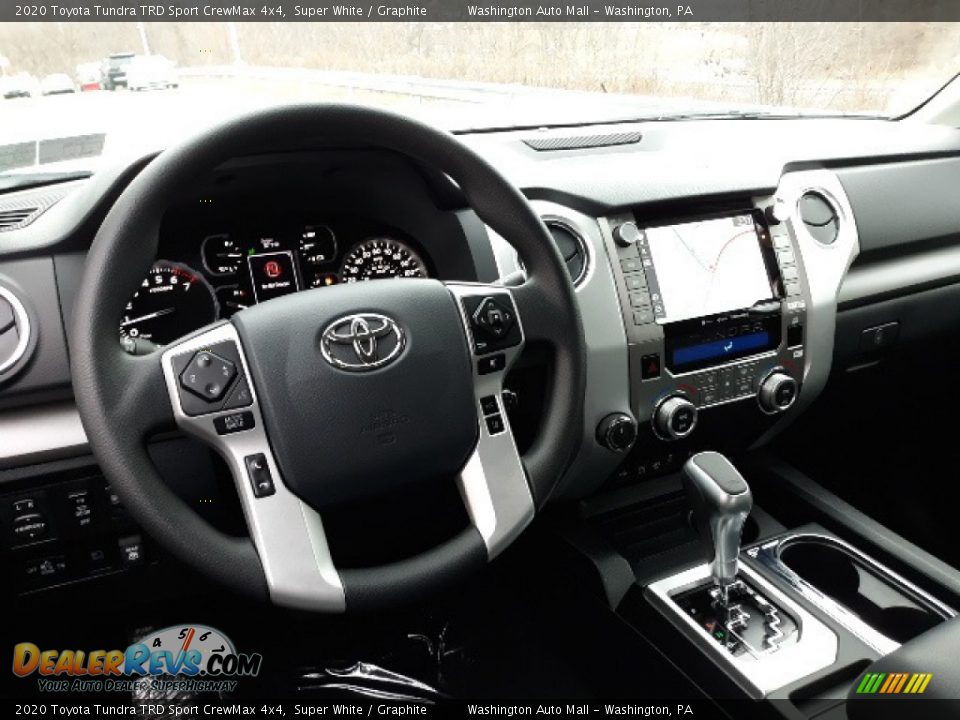2020 Toyota Tundra TRD Sport CrewMax 4x4 Super White / Graphite Photo #3