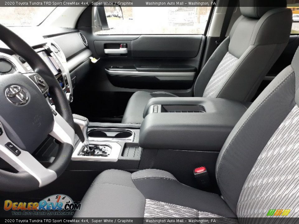 2020 Toyota Tundra TRD Sport CrewMax 4x4 Super White / Graphite Photo #4