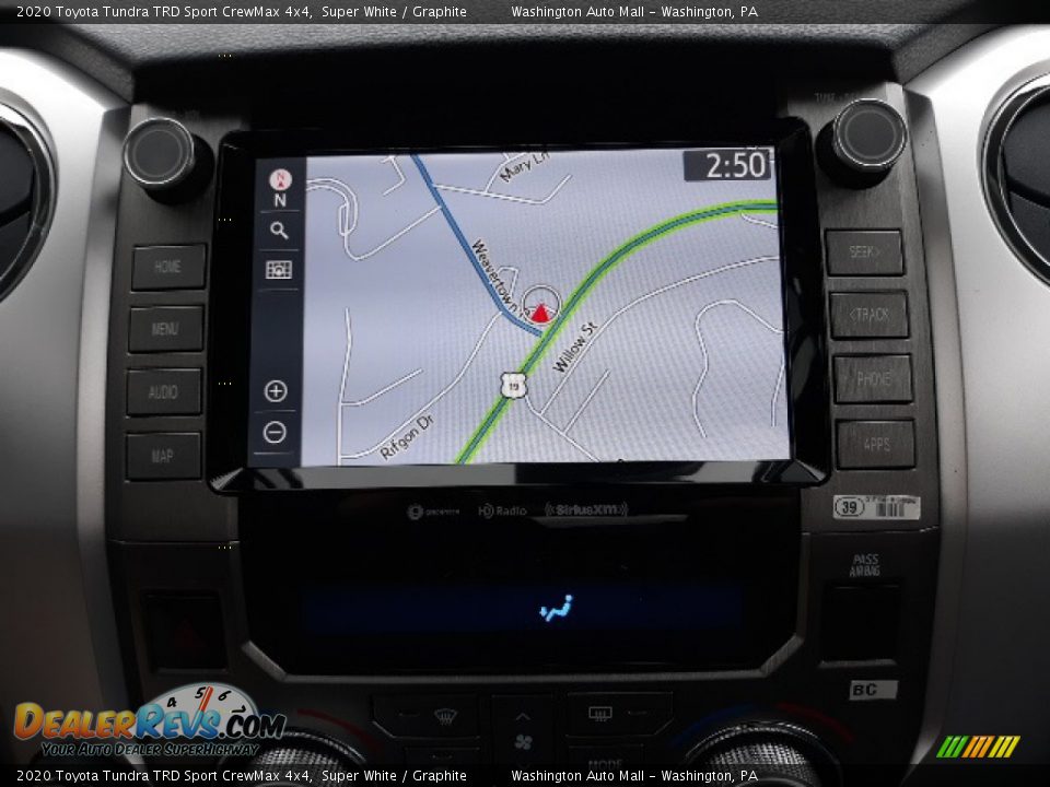 2020 Toyota Tundra TRD Sport CrewMax 4x4 Super White / Graphite Photo #6