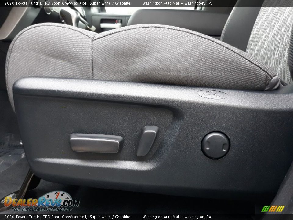 2020 Toyota Tundra TRD Sport CrewMax 4x4 Super White / Graphite Photo #14