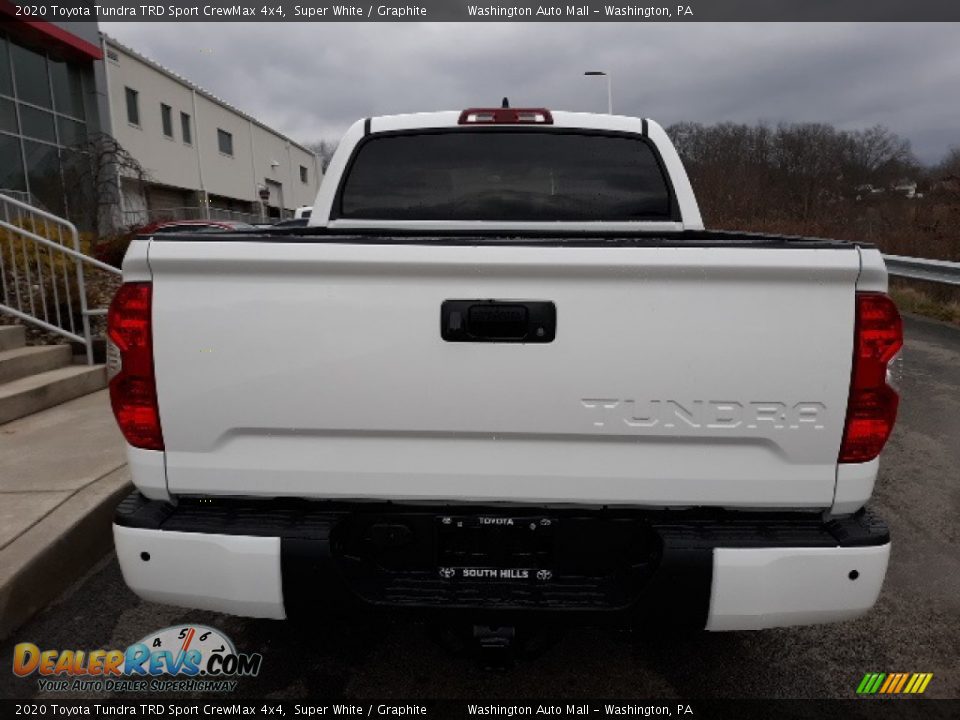 2020 Toyota Tundra TRD Sport CrewMax 4x4 Super White / Graphite Photo #17