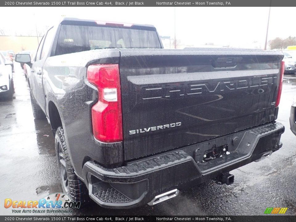 2020 Chevrolet Silverado 1500 LT Trail Boss Crew Cab 4x4 Black / Jet Black Photo #3