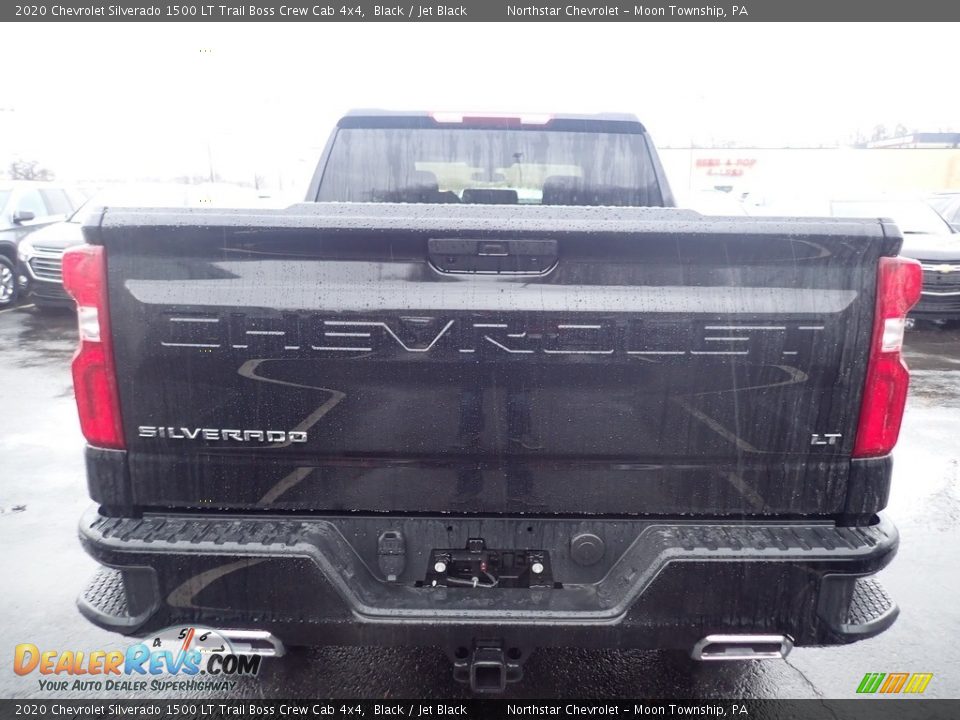 2020 Chevrolet Silverado 1500 LT Trail Boss Crew Cab 4x4 Black / Jet Black Photo #4